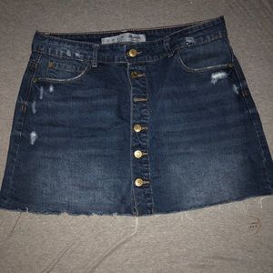 Jean skirt